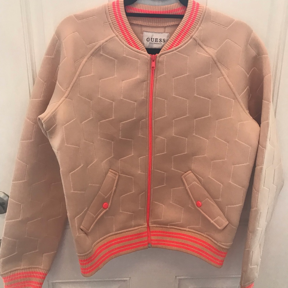 Guess quilted bomber jacket